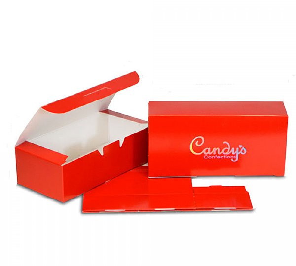RED 1-Piece Candy Boxes