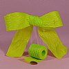 1-1/2" Chartreuse Bella Paper Ribbon (1-25yd Roll)