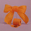 1-1/2" Tropical Orange Bella Paper Ribbon (1-25yd Roll)