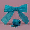 1-1/2" Turquoise Bella Paper Ribbon (1-25yds Roll)