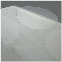 1-1/4" Clear Round Stickers  (100/pack)
