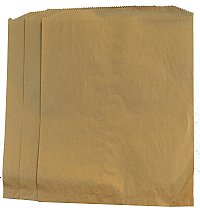 Large Kraft Paper Merchandise Bag (12" x 15")