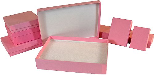 Pink Matte Jewelry Boxes