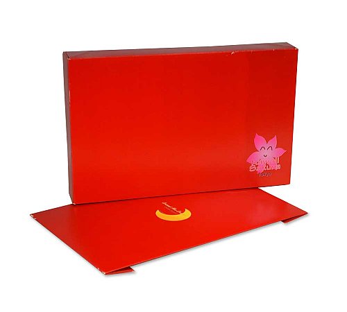 Gloss Red Apparel Boxes