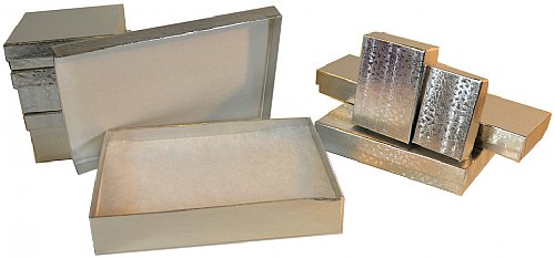 Silver Foil Jewelry Boxes