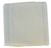 Large White Paper Merchandise Bag (12" x 15")