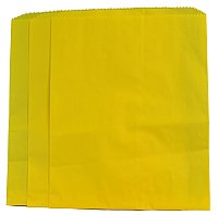 Large Yellow Paper Merchandise Bag (12" x 15")