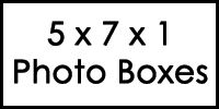 5 x 7 x 1 Photo Boxes