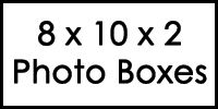 8 x 10 x 2 Photo Boxes