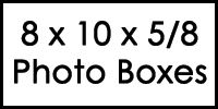 8 x 10 x 5/8 Photo Boxes