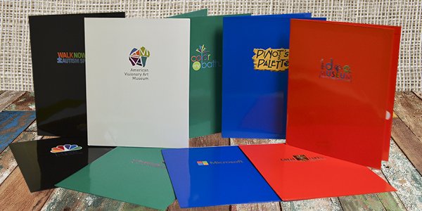 Glossy Proposal Folders - 2 Pockets