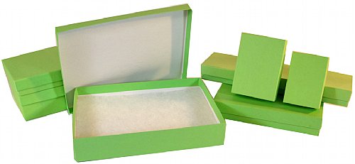 Light Green Matte Jewelry Boxes