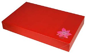 2-Piece 11.5 x 8.5 x 1.625 GLOSS RED Apparel Boxes