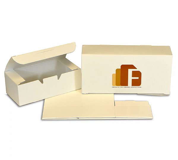 WHITE 1-Piece Candy Boxes