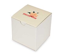 1-Piece 6 x 6 x 6 GLOSS WHITE Gift Boxes