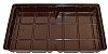 1 lb Candy Tray Brown (1, 6, 12, 15, 21, and 24 Cavity)