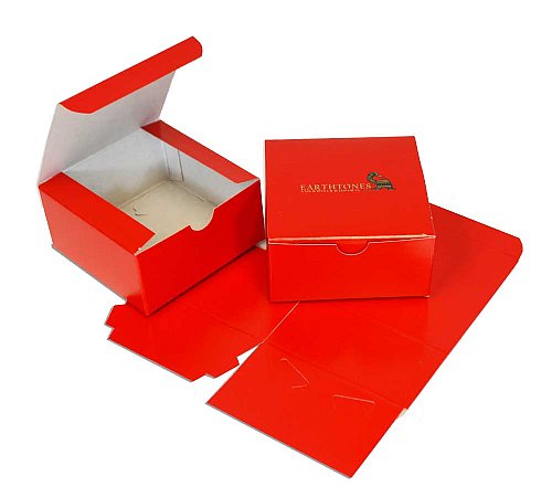 1-Pc Red Gloss Gift Boxes