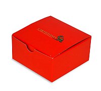 1-Piece 6 x 6 x 6 GLOSS RED Gift Boxes